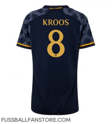 Real Madrid Toni Kroos #8 Replik Auswärtstrikot Damen 2023-24 Kurzarm